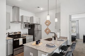 Stainless steel appliance package
